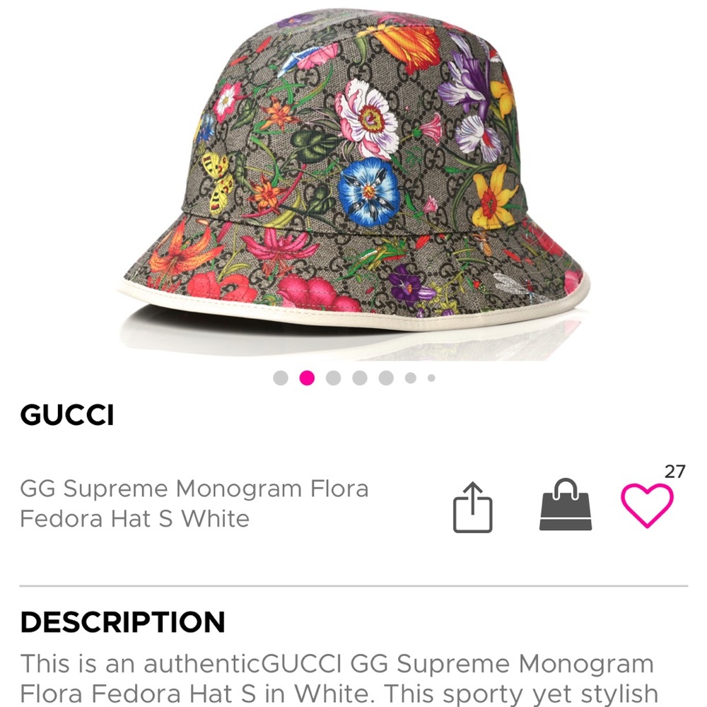 Gucci fedora